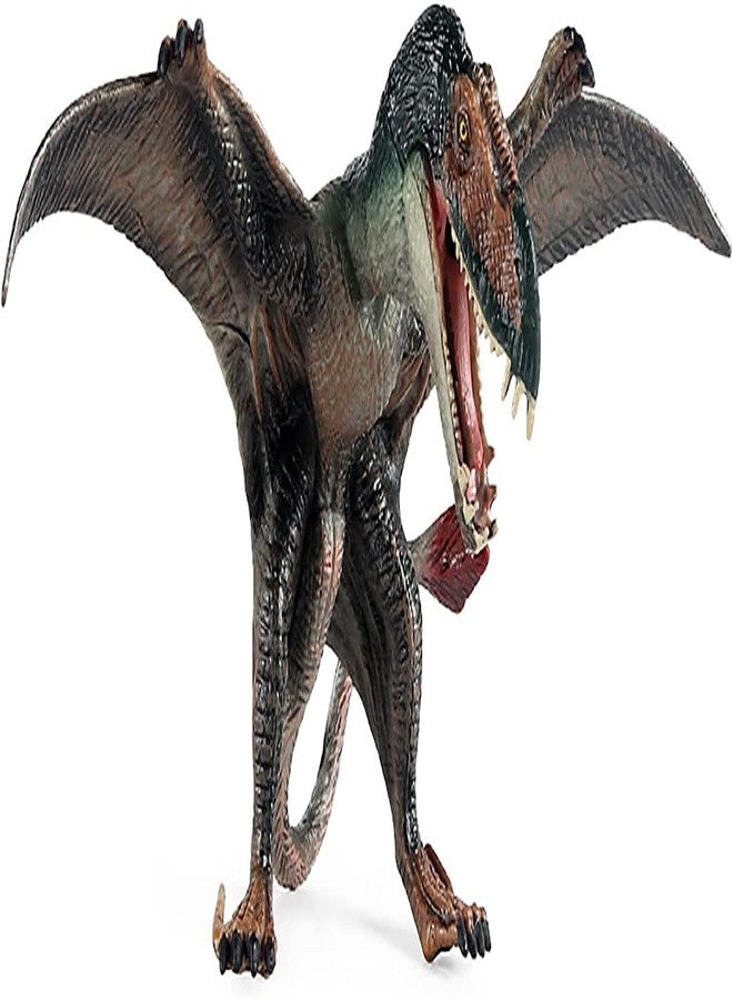 FUNFOB Dinosaur Toy Figure Width-16cm Pterodactyl Dinosaur Toys for Kids & Adults PVC Multicolour | Flying Dino - Image 1
